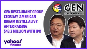 GEN Restaurant Group CEOs say ‘American Dream is still alive,’ after $43.2 million with IPO