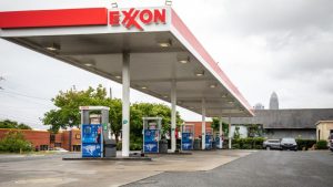 ExxonMobil earnings fell on sinking oil prices