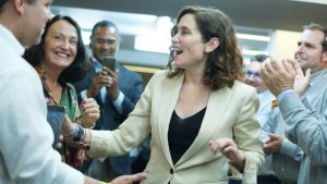Madrid’s Isabel Díaz Ayuso boosted as leader-in-waiting by right’s election setback