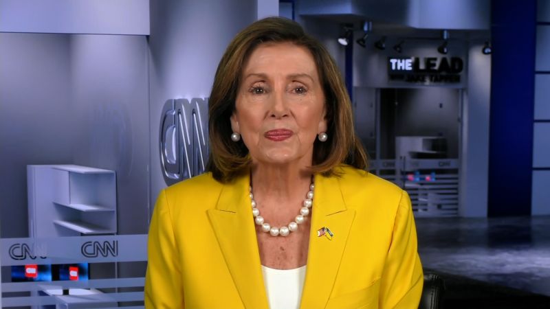 Hear Nancy Pelosi’s message to Republicans following Trump’s indictment