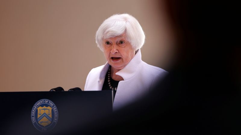 Janet Yellen sees limited economic impact from war in Israel