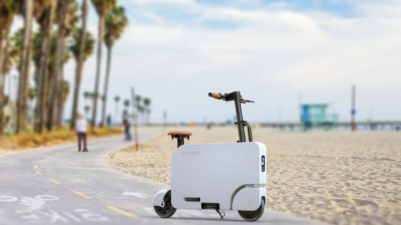 Honda’s new scooter is also the box it comes in