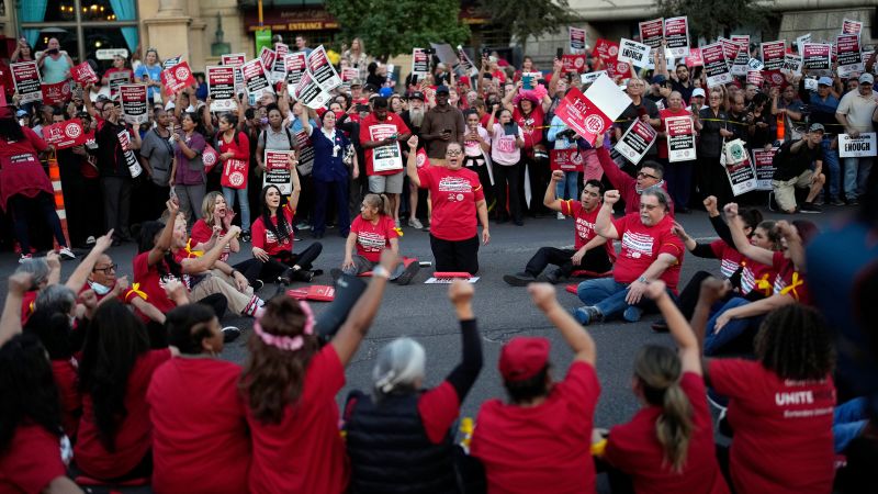 35,000 workers across 18 casinos will strike on Nov 10 if deal isn’t reached