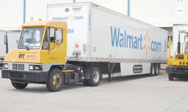 Walmart Delivery Truck