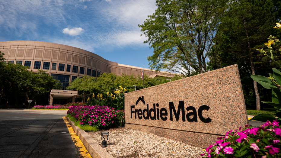 The exterior of the Freddie Mac headquarters in Virginia